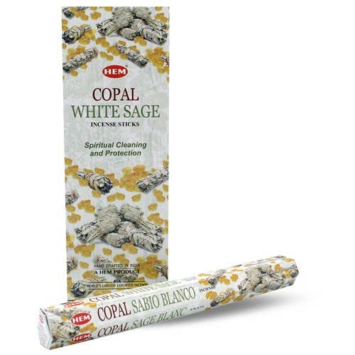 Hem Copal White Sage Hexa