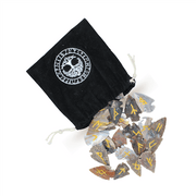 Arrowheads Rune Viking with Velvet Bag 25 pcs