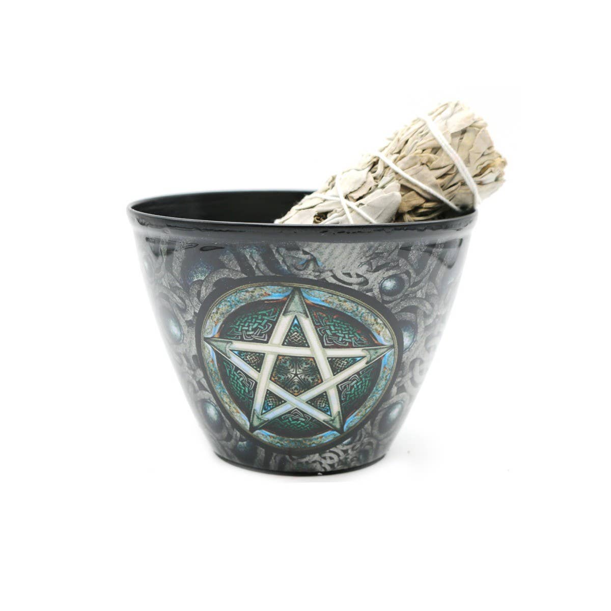 Smudge Bowl Pentagram 10 cm