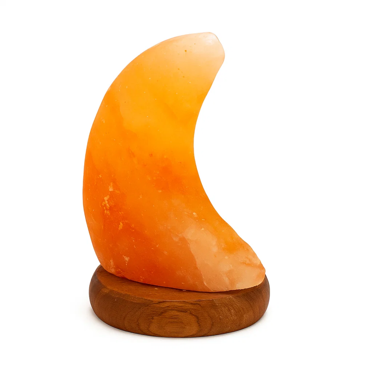 USB Himalaya Zoutlamp Halve Maan 1 kg