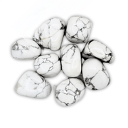 Howlite 'A' Tumbled Stones 200 gr