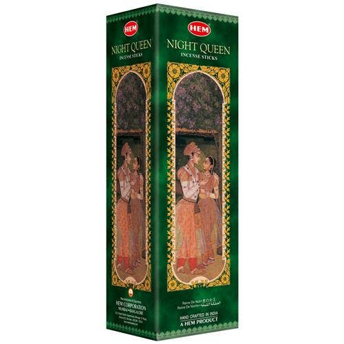 Hem Night Queen Square (25 x 8 Sticks)