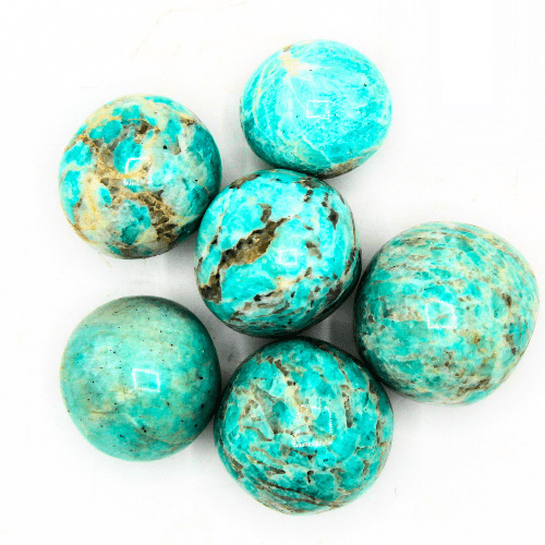 Amazonite 'A' Tumbled Stones 200 gr