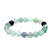Fluorite Multi beaded Bracelet 10 mm - China