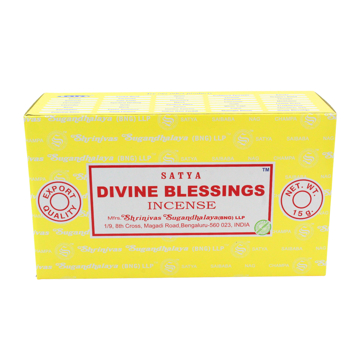Satya Divine Blessing Incense 15 grams
