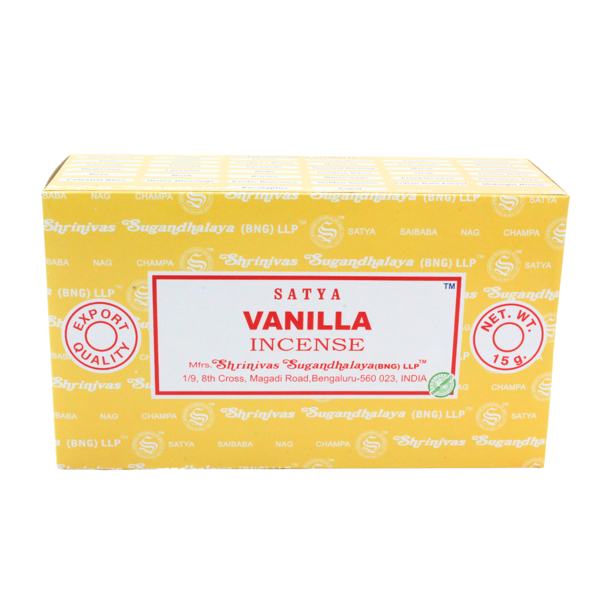 Satya Vanilla Incense 15 grams
