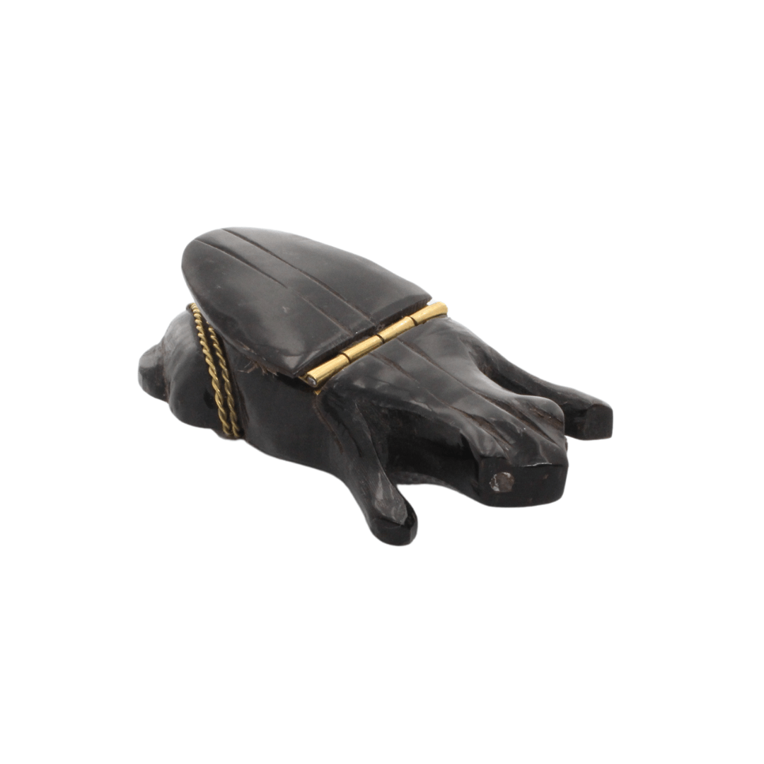 Artisanal Ox Horn Box - Big Frog