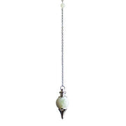 Green Jade sphere pendulum 4cm