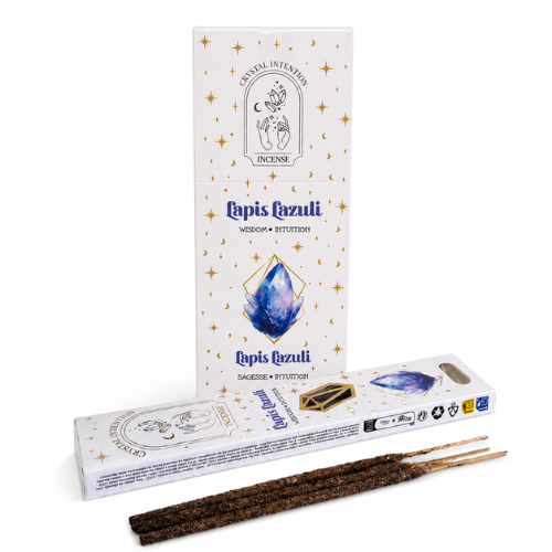 Native Soul Crystal Intention incense with Lapis Lazuli chip