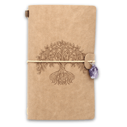 Esoteric crystal Journal Tree of Life 20x10cm