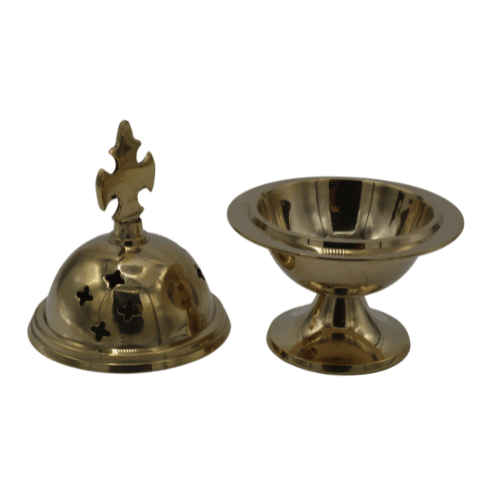 Brass incense burner Thurible 4,5"