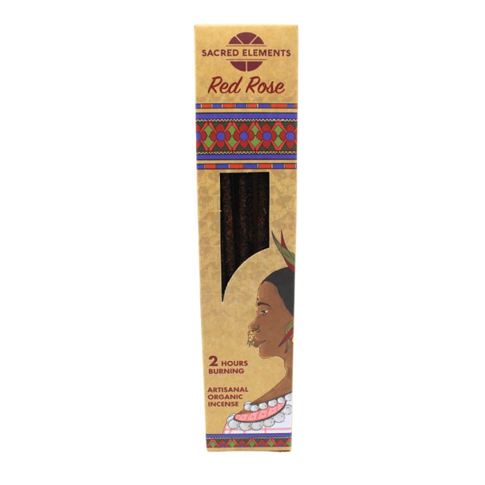 Sacred Elements Red Rose Smudge Sticks