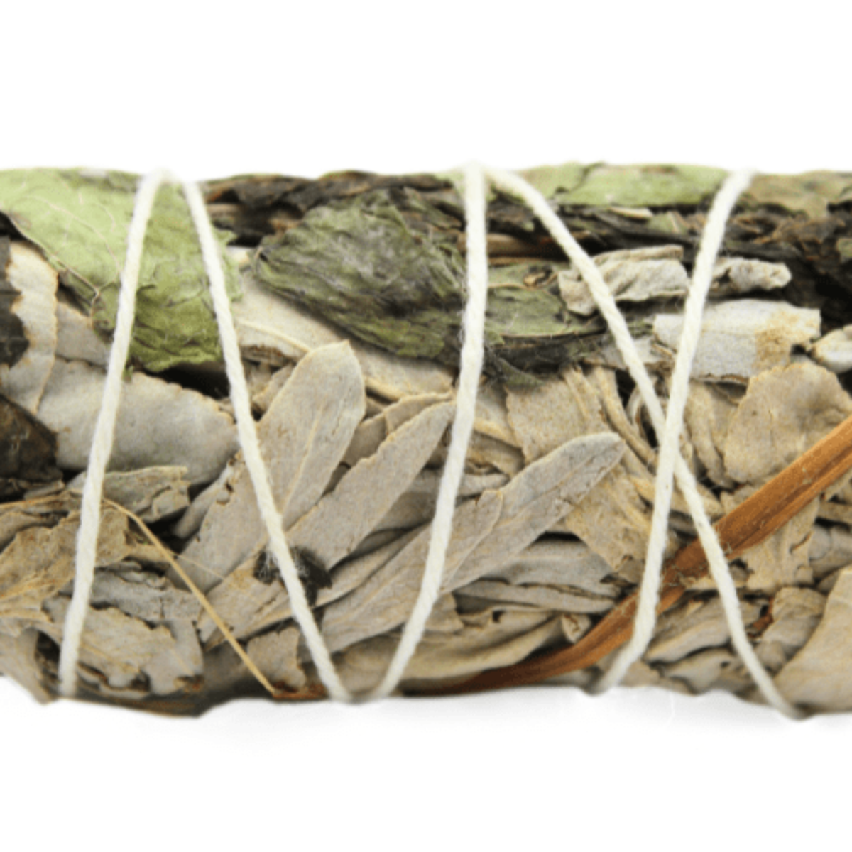 White Sage & Peppermint Smudge Stick 10cm (price per pc)