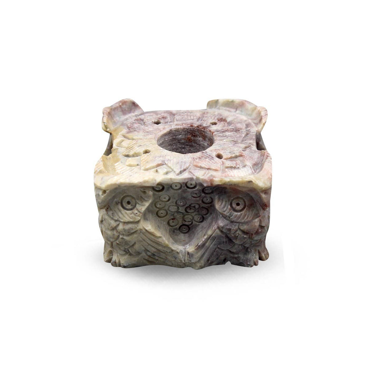 Soapstone Owl Cones Incense Burner