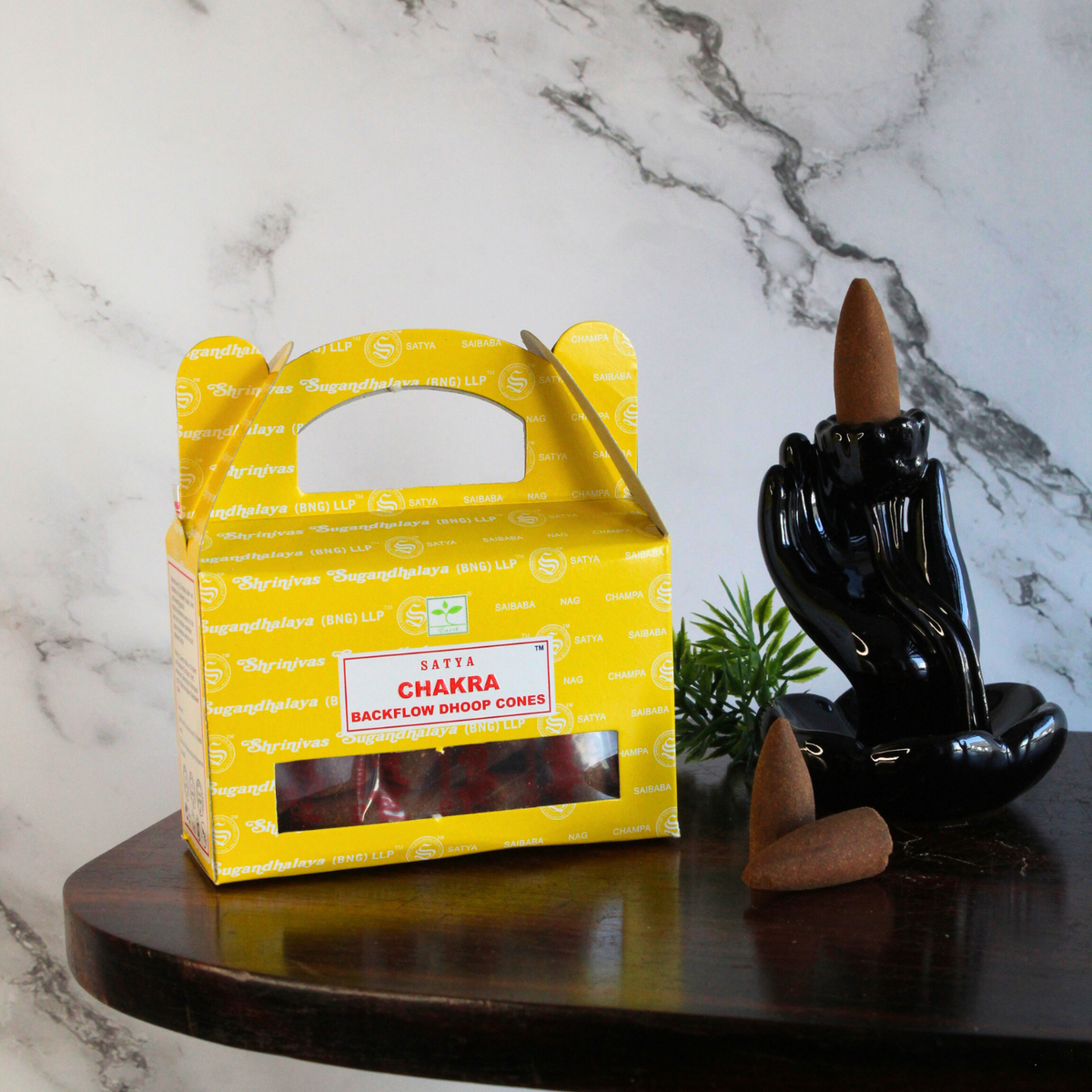 Satya Chakra  Backflow Dhoop cones