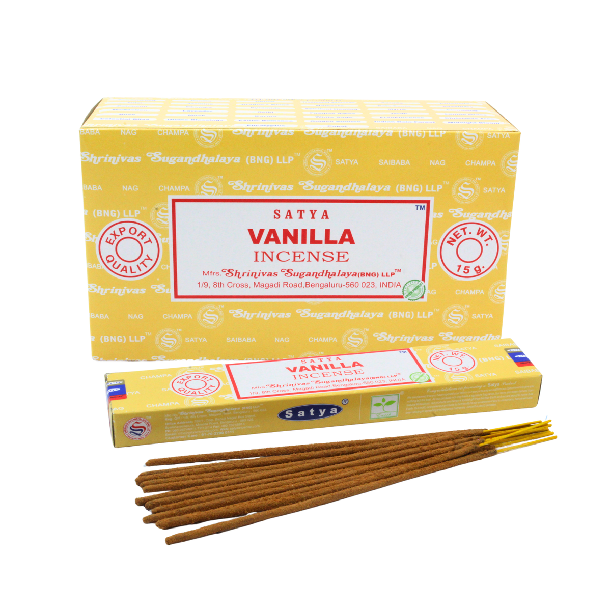 Satya Vanilla Incense 15 grams