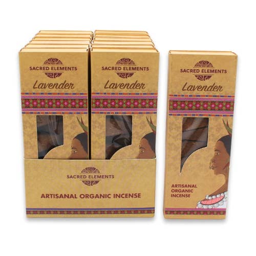 Sacred Elements Lavender Organic Cones