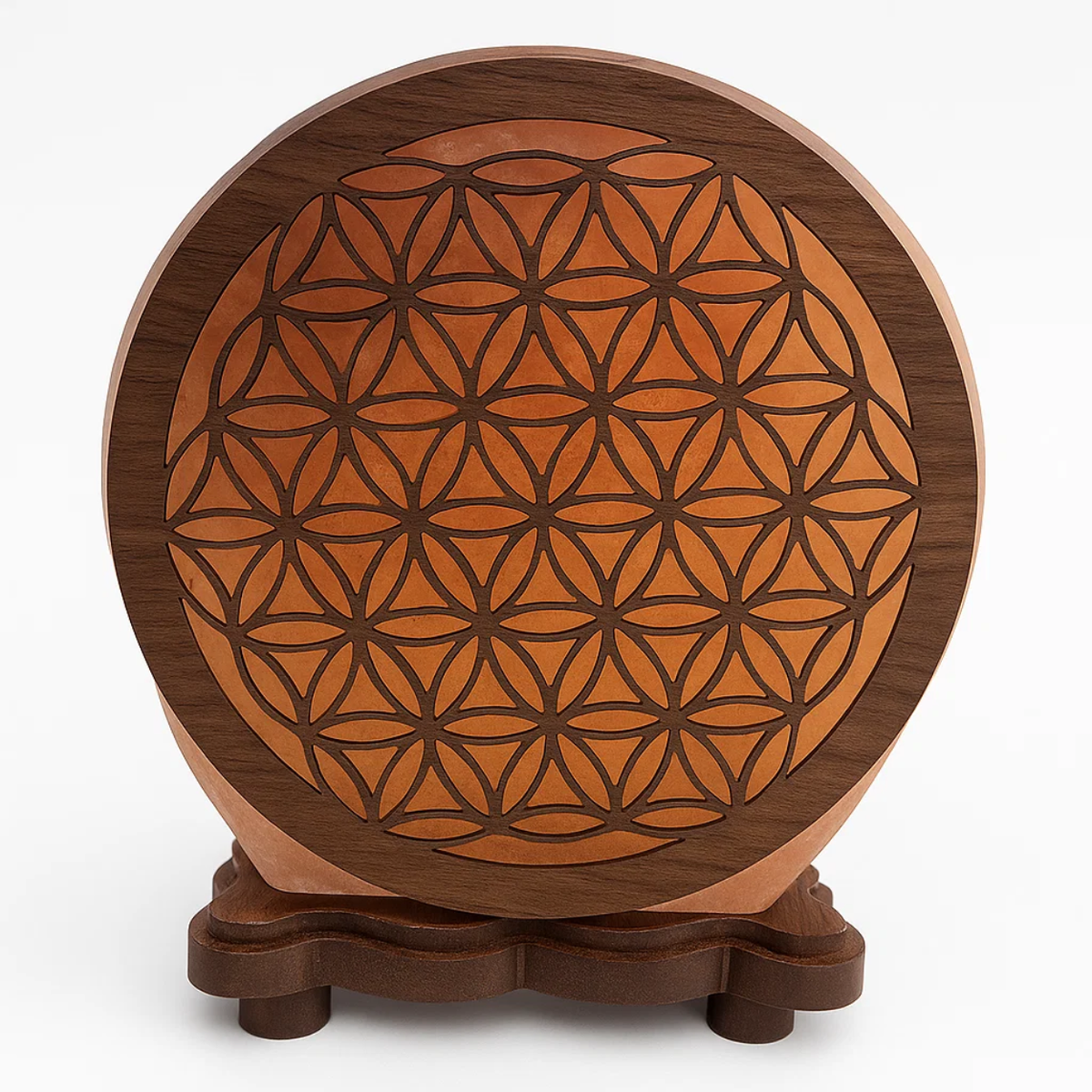 Himalayan Salt Lamp Flower of Life 5kg