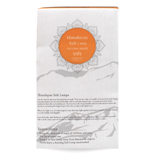 Himalayan Salt Lamp Flower of Life Mandala 5 kg