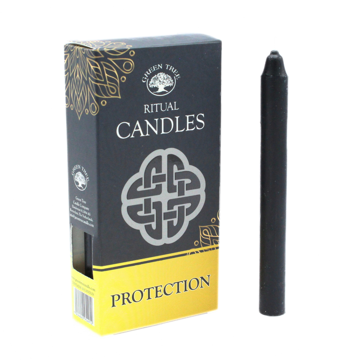 Green Tree Ritual candles Protection 10 pack