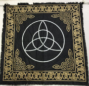 Cotton Altar cloth 24"x24" Triquetra