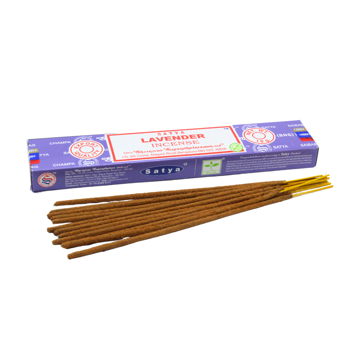 Satya Lavender Incense 15 grams