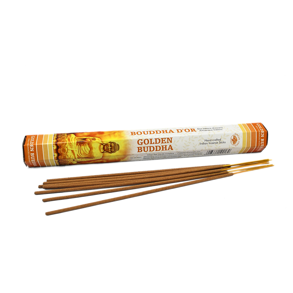 Green Tree Golden Buddha Incense