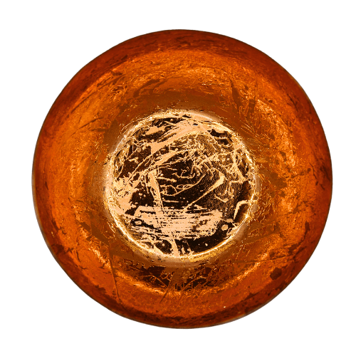 Tealight Holder Triple Moon & Star Black & Copper