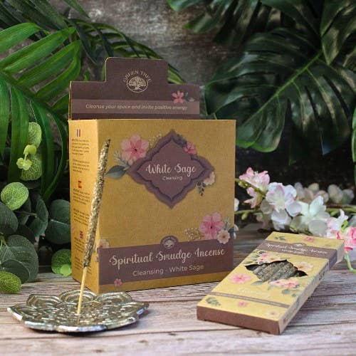 Spiritual Smudge Incense Cleansing White Sage