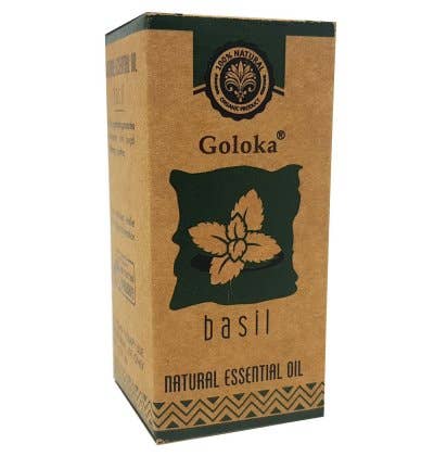 Goloka Basil Essential Oil 10 ml