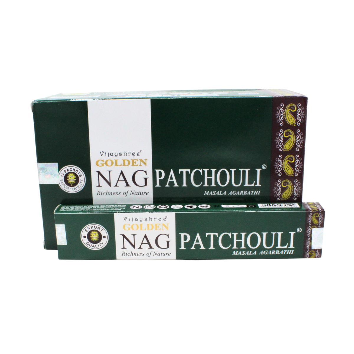 Golden Nag Patchouli Incense 15 grams