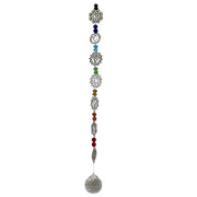 HANGING 7 CHAKRAS WITH CRYSTAL SPHERE