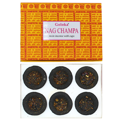 Goloka Nag Champa Smudge Cups