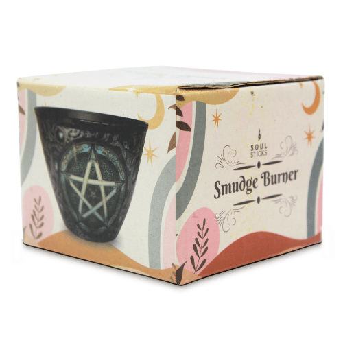 Smudge Bowl Pentagram 10 cm