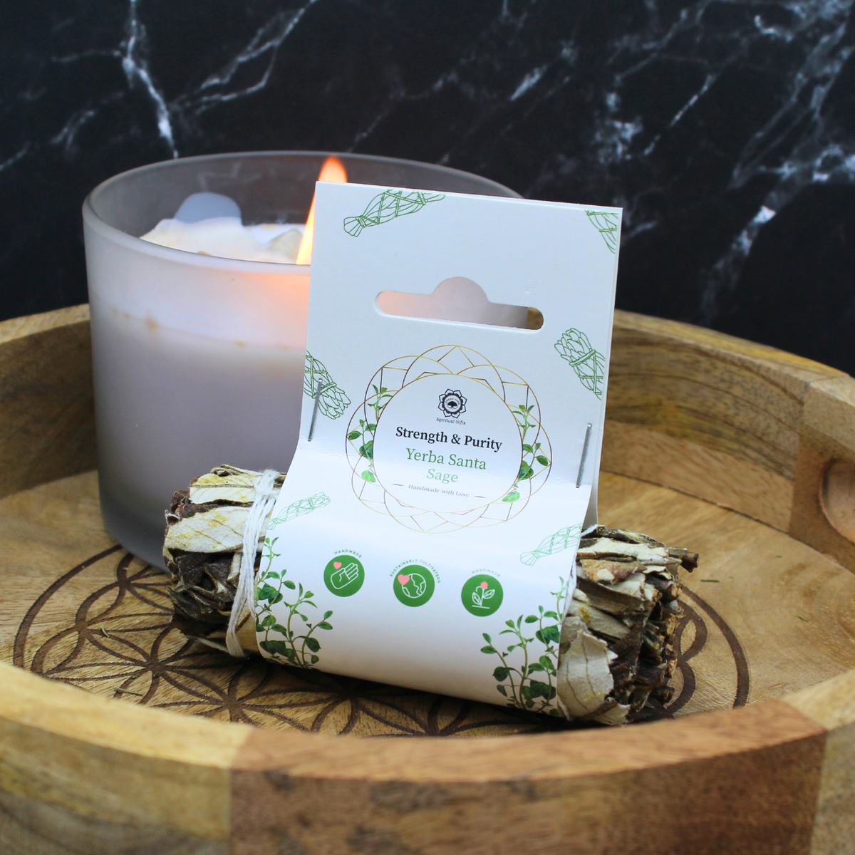 Yerba Santa Sage with label