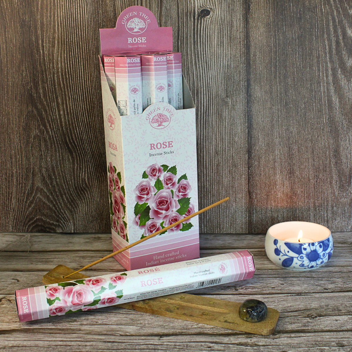 Green Tree Rose Incense