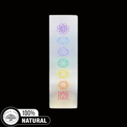 Selenite Lamp 7 Chakra 25Cm