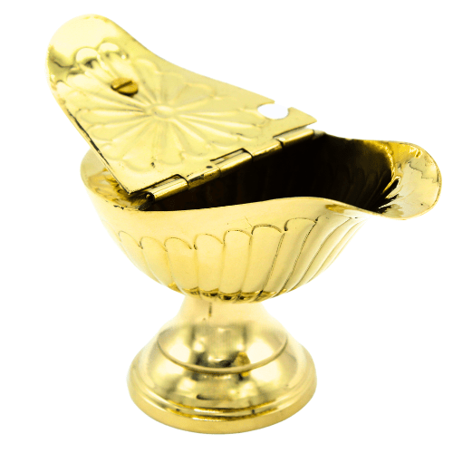 Brass Incense Boat incl. spoon (12cm)