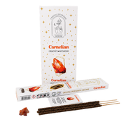 Native Soul Crystal Intention incense with Carnelian chips