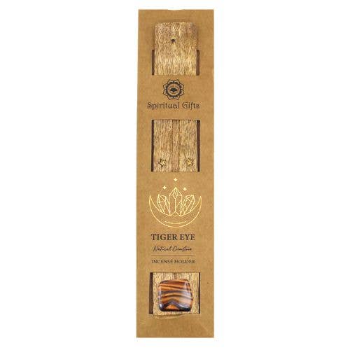Incense Holder Tiger Eye Set 6 pcs
