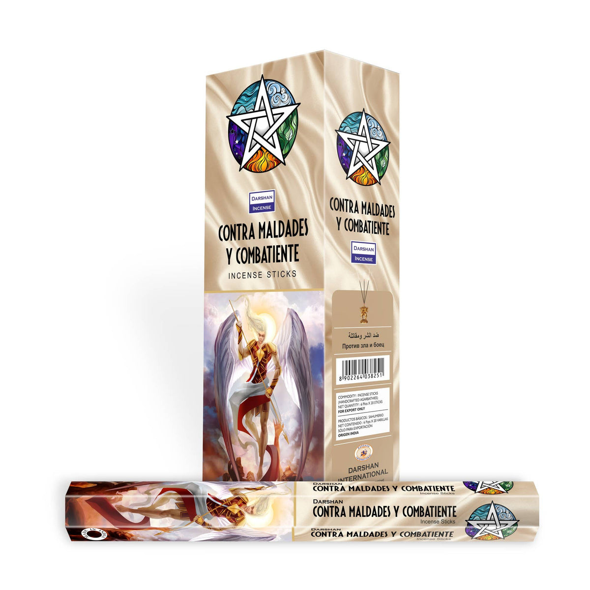 Darshan Contra Maldades Y Combatiente Hexa