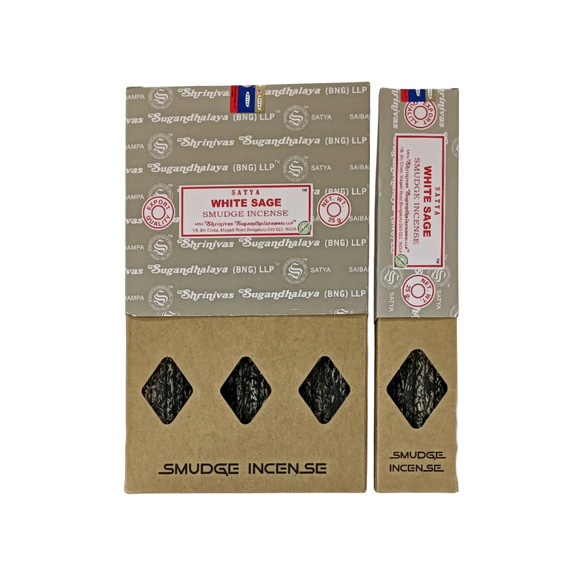 Satya White Sage Smudge Incense 25 Gr