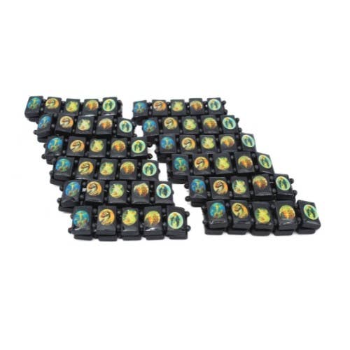 Black Wooden Saints Bracelet (12 pcs)
