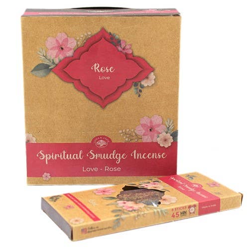 Spiritual Smudge Incense Love Rose