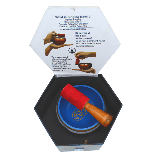 Third Eye Chakra white singing bowl 10 cm