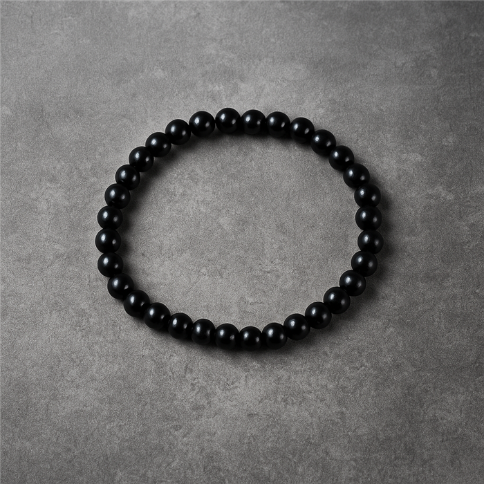 Shungite bracelet 6mm - Russia