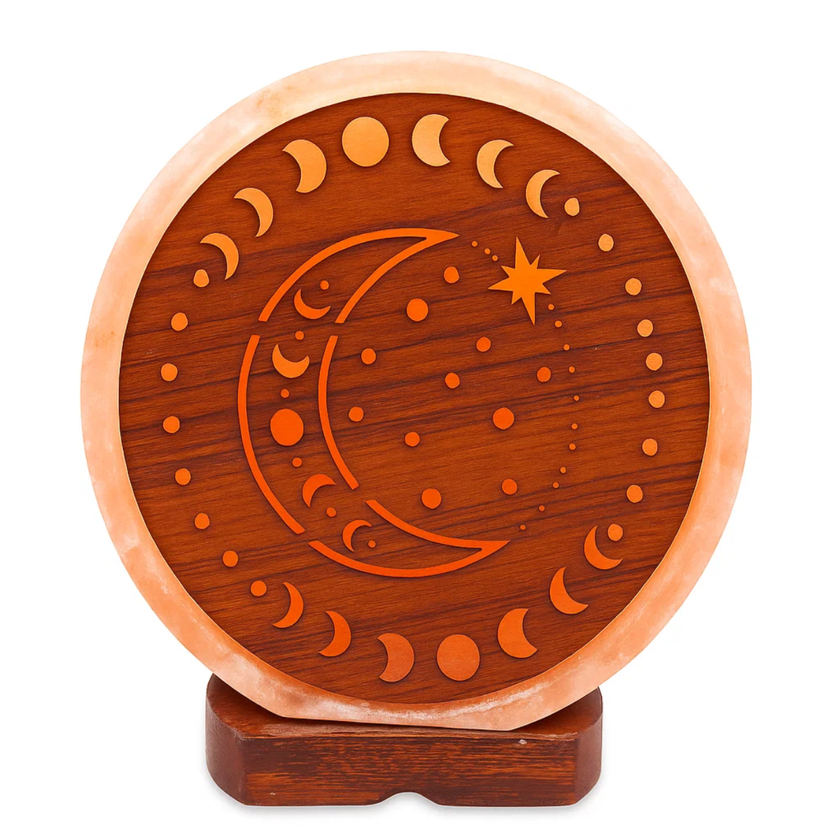 Himalayan Salt Lamp Moon Phase 5 kg
