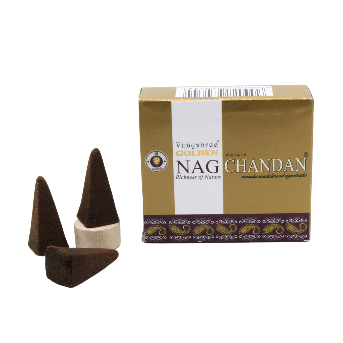 Golden Nag Chandan cones