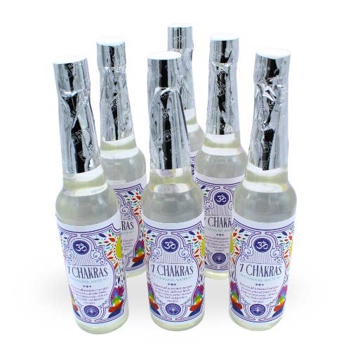 7 Chakras Cleansing Water 221 ml Set 6 pcs