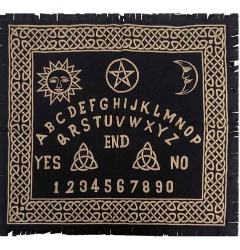 Cotton Altar cloth 24"x24"  Ouija Board Altar Cloth